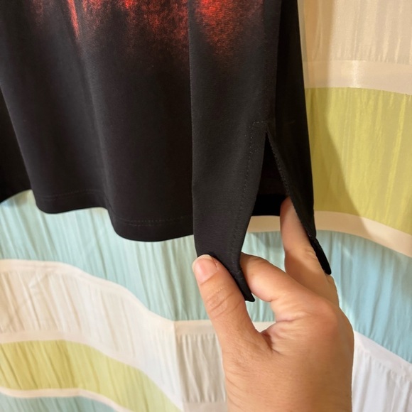 Susan Graver Floral Wearable Art Blouse Sz Small - Picture 5 of 8